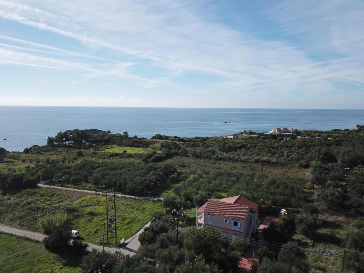 Giokos Apartment Agios Matthaios  ภายนอก รูปภาพ