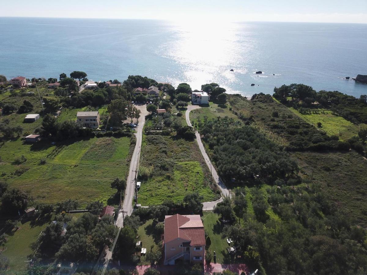 Giokos Apartment Agios Matthaios  ภายนอก รูปภาพ