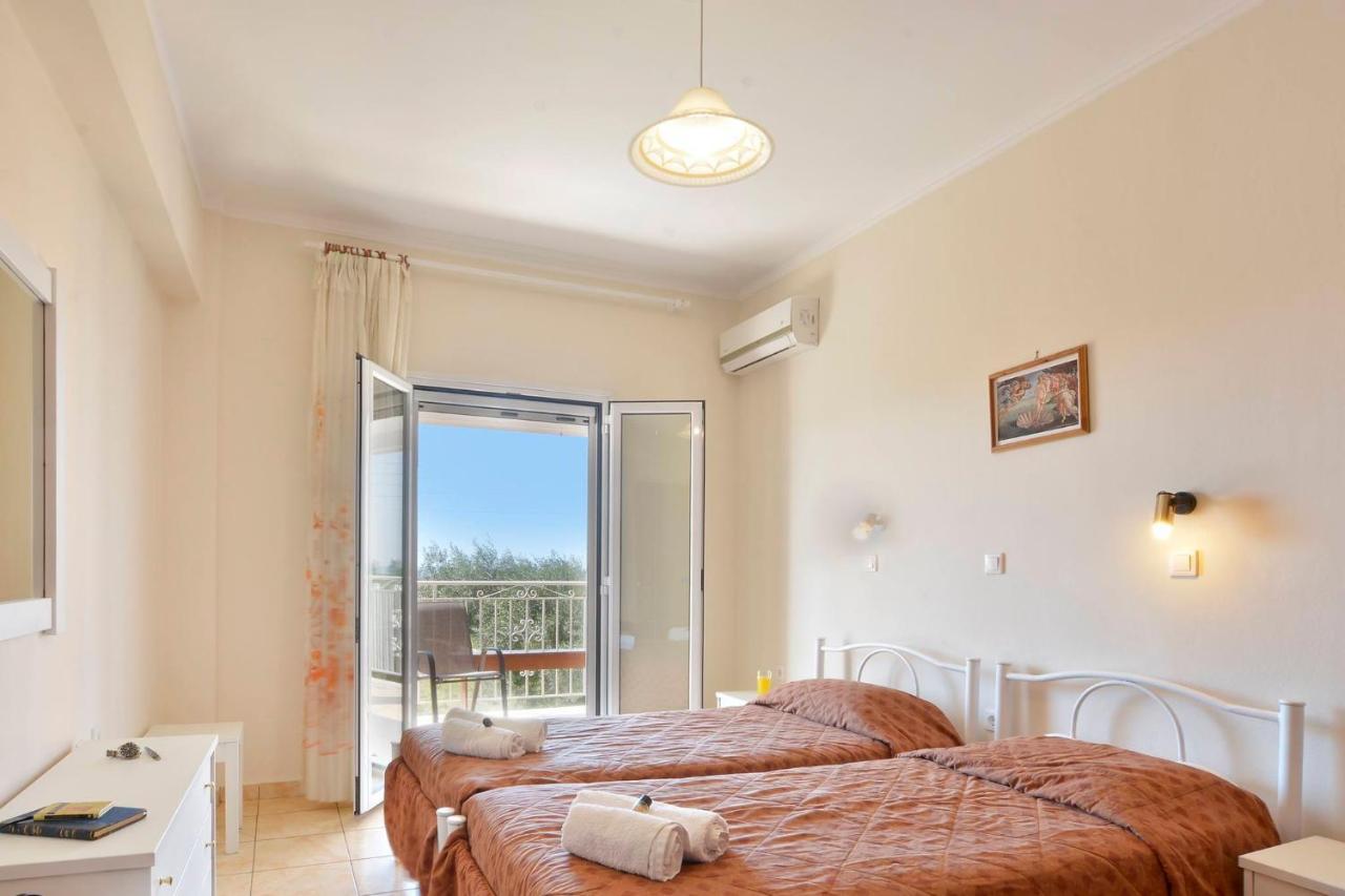 Giokos Apartment Agios Matthaios  ภายนอก รูปภาพ